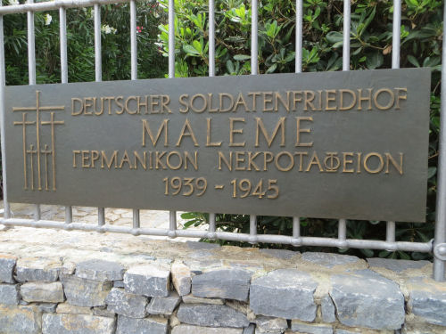 German War Cemetery Malame Crete