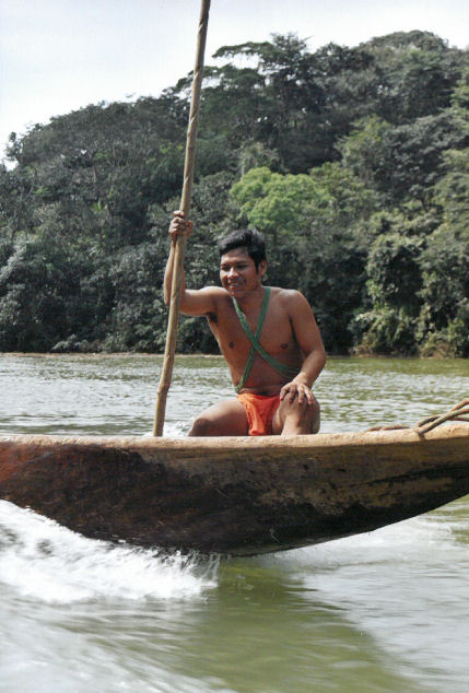Embera Indianer in Panama
